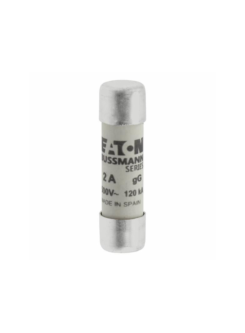 CYLINDRICAL FUSE 10 x 38 2A GG 500V AC Wkładka cylindryczna 10 x 38mm 2A GG 500V AC C10G2 EATON