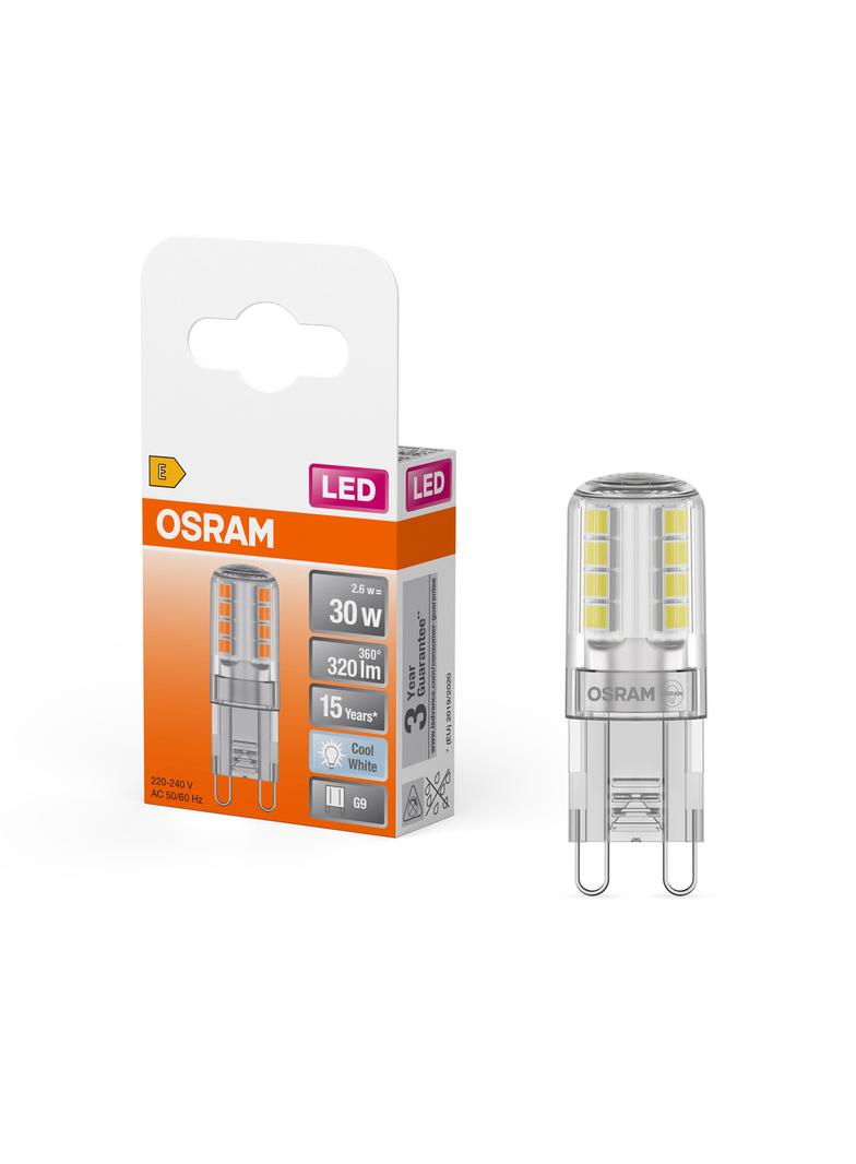 LAMPA LED PIN30 CL 2,6W/840 230V G9