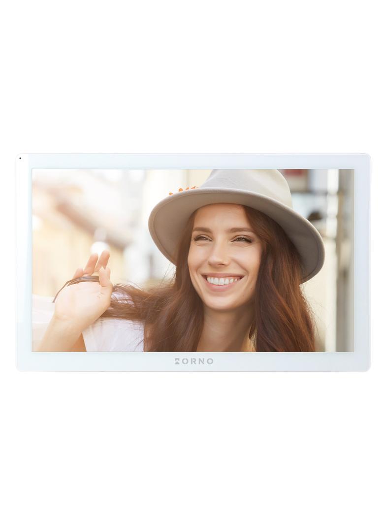 Zestaw wideodomofonowy, bezsłuchawkowy, monitor 10 LCD, menu OSD, WI-FI + APP na telefon, z gniazde OR-VID-MO-1076/W/S ORNO