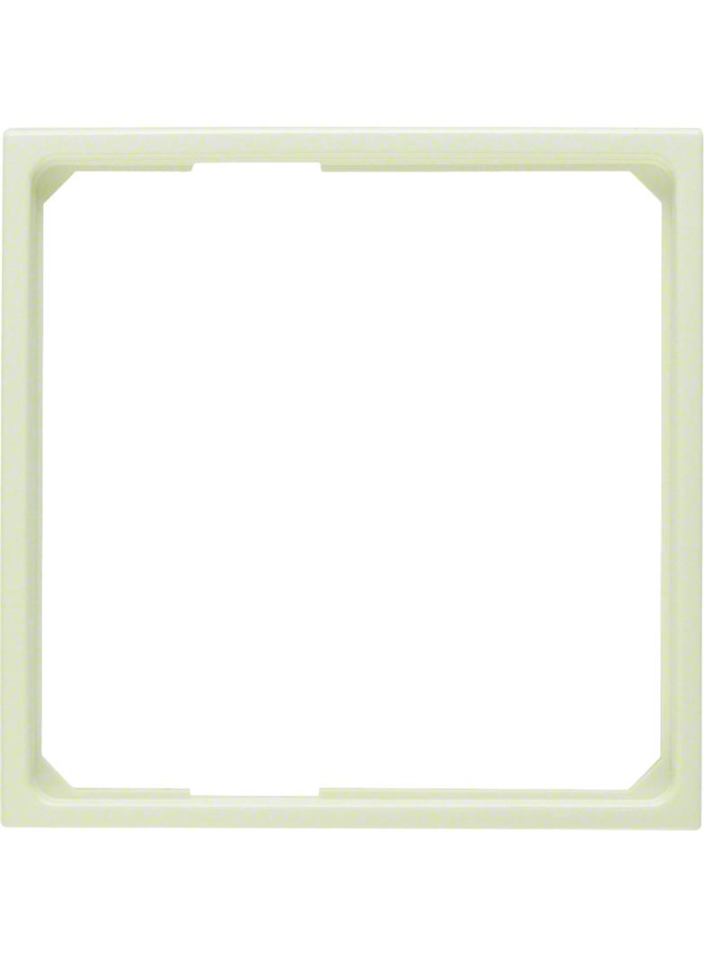 BERKER B.Kwadrat/S.1 Pierścień adaptacyjny do płytek czołowych 50x50mm krem 11099082 HAGER