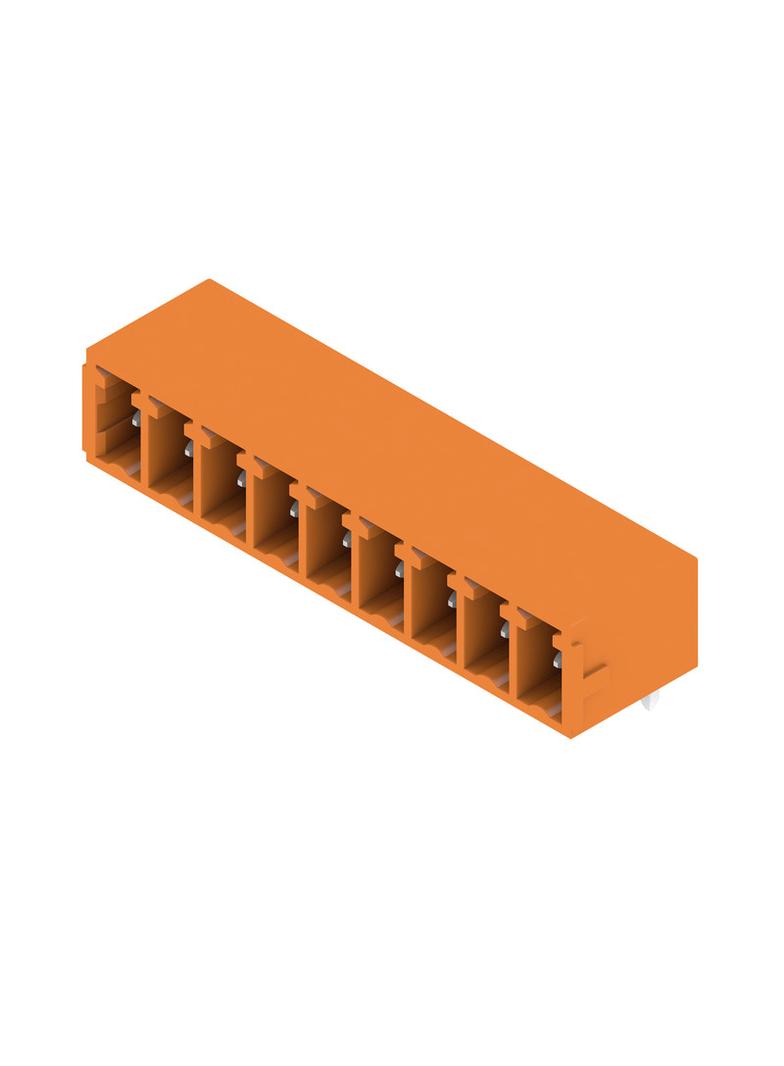 SC 3.81/09/90G 3.2SN OR BX Wtyki PCB (złącza płyty), 3.81 mm, Liczba biegunów: 9, kąt odejścia: 90° /50szt./ 1942140000 WEIDMÜLLER