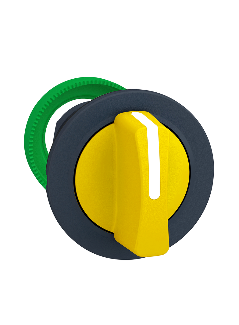 Harmony XB5 Napęd przełącznika piórkowy żółty 3 pozycyjny ZB5FD805