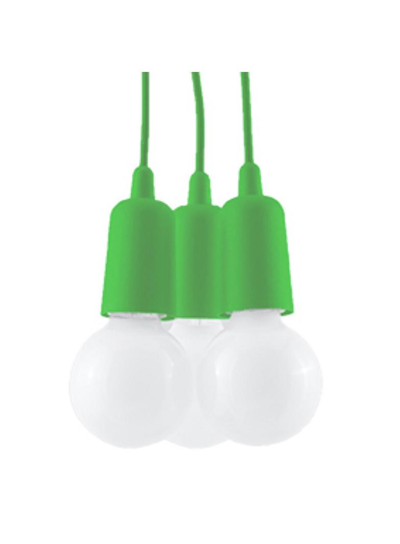 Sollux Lampa wisząca DIEGO 3 zielony SL.0582