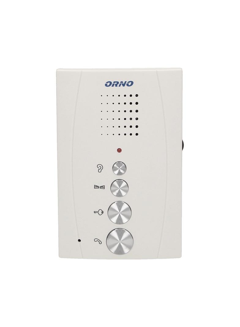 Zestaw domofonowy jednorodzinny bezsłuchawkowy biały ELUVIO OR-DOM-RE-914/W ORNO