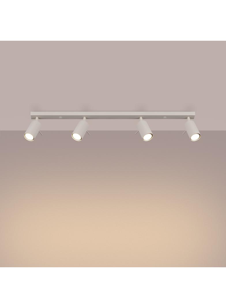 Sollux Plafon RING 4L beżowy SL.1498