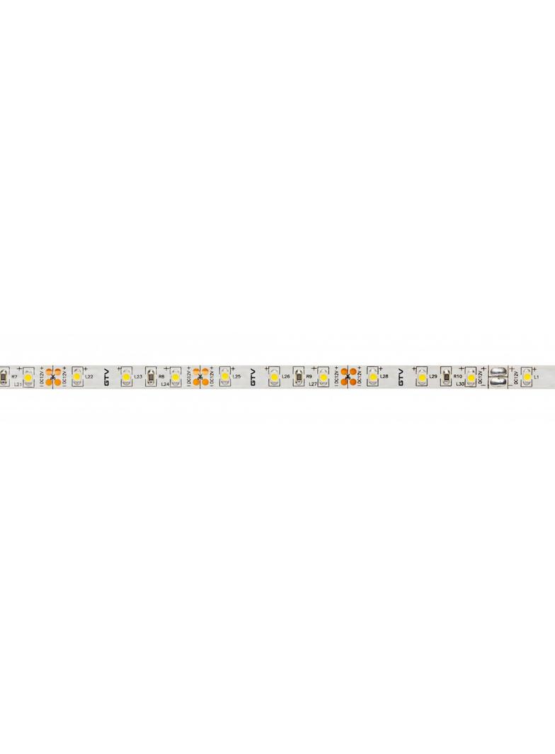 TAŚMA FLASH 3528, 300 LED CIEPŁY BIAŁY, 24W BEZ ŻELU 8MM, ROLKA 5M
