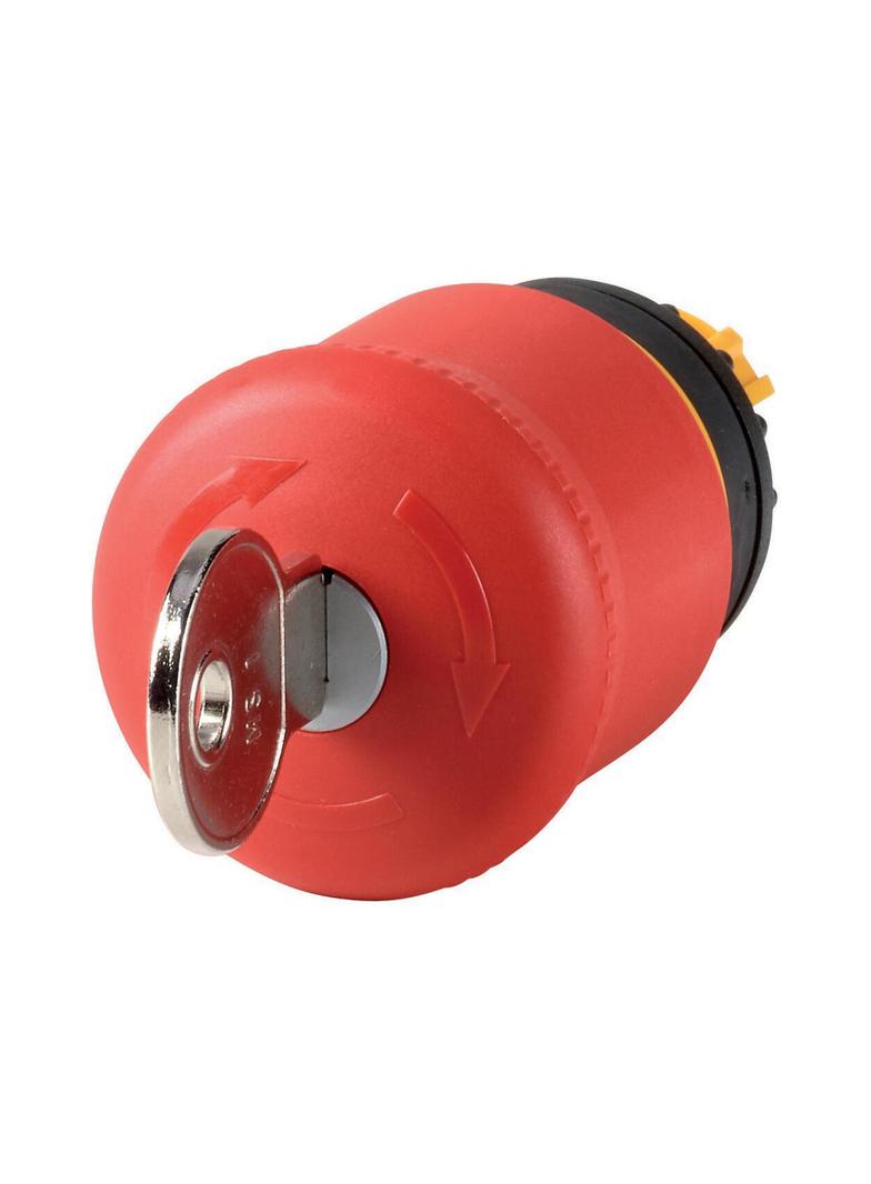 M22-PVS-MS* Przycisk bezpieczeństwa czerwony z kluczykiem bez podświetlenia 216880 EATON
