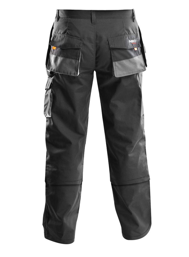 Spodnie robocze, rozmiar XXL/58, odpinane kieszenie i nogawki