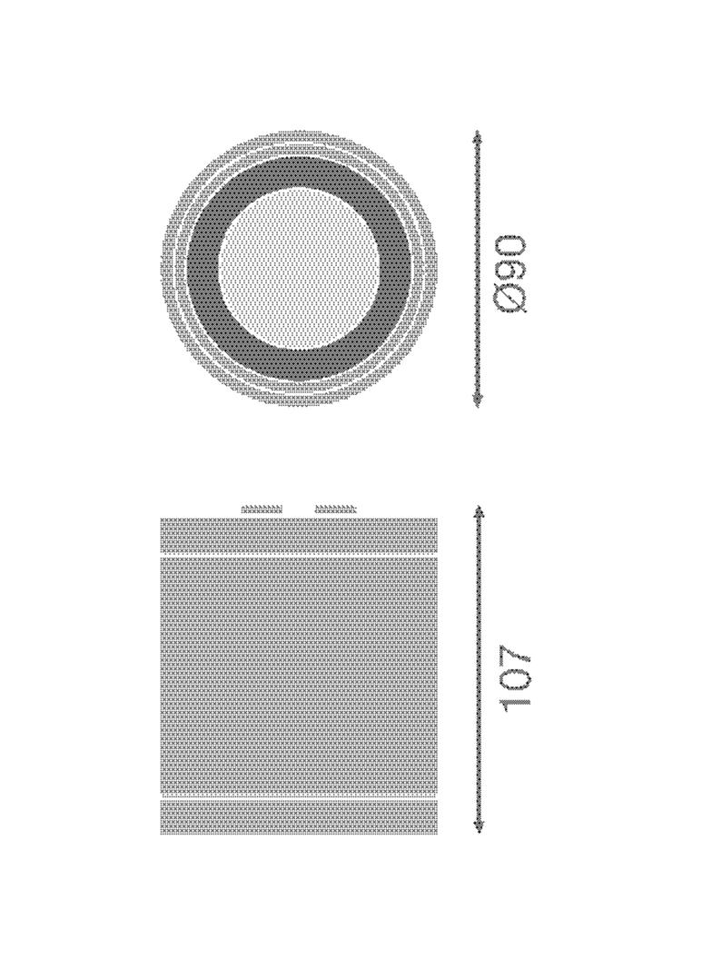 Oprawa DOWNLIGHT SURFACE DN 90 P 15W 830 60D IP65 WT