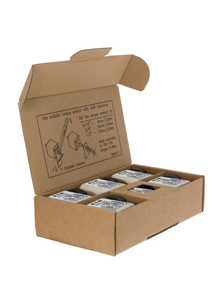 FUSE 550A 690V 1*GKN/50 AR UC Wkładka szybka 550A AC 690V rozmiar 1 45x59x51 mm aR, 170M3572 EATON