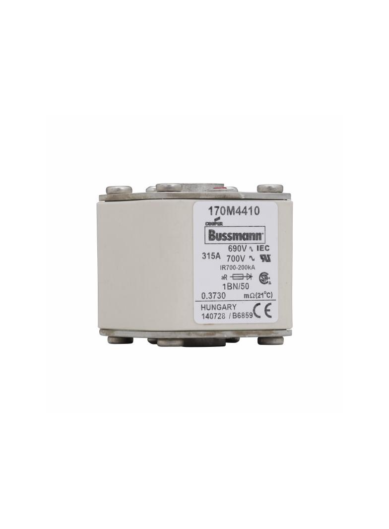 FUSE 315A 690V 1BN/50 AR UC Wkładka szybka 315A AC 690V rozmiar 1 53x69x51 mm aR IEC UL w 170M4410 E