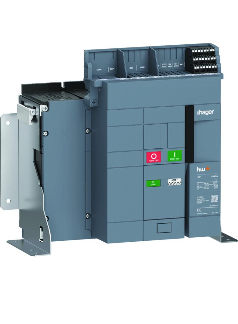 ACB HW1 1000A 4P Rozłącznik powietrzny stacjonarny HW1W410FS HAGER