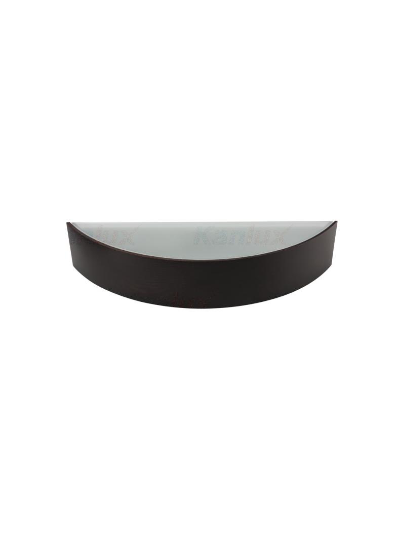 Kinkiet drewniany 60W E27 230V wenge JASMIN WE-W 23756 KANLUX