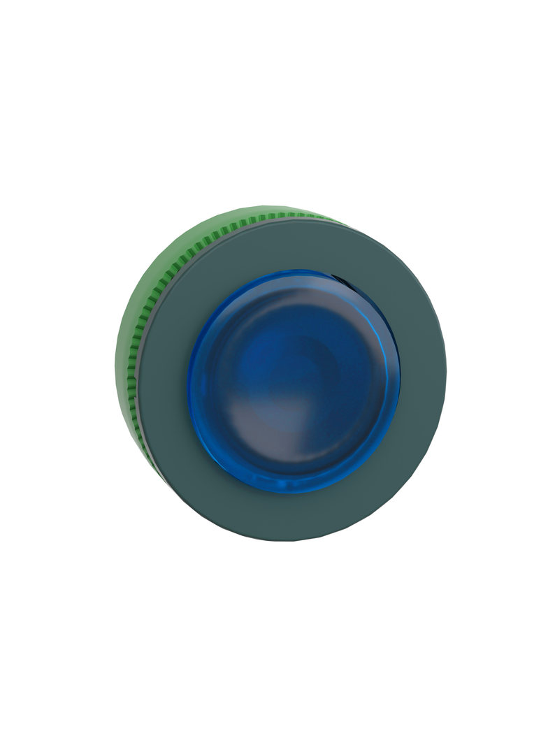 Harmony XB5 Główka przycisku podświetlanego wystający niebieski zintegrowany LED