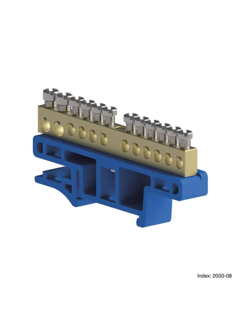 MSF LISTWA ZACISKOWA 12 TOROWA DO MONTAŻU NA SZYNIE TS35