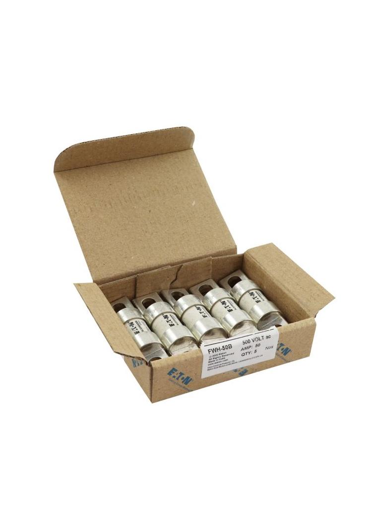 50A 500V AC HIGH SPEED FUSE Wkładka szybka 50A AC 500V DC 500V 21x81 mm UL FWH-50B EATON
