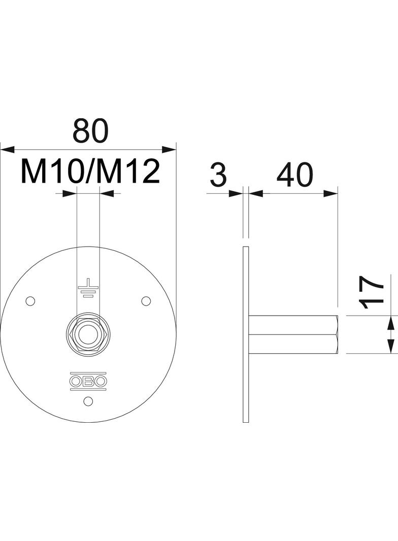 205 DG V4A Punkt stały uziemienia