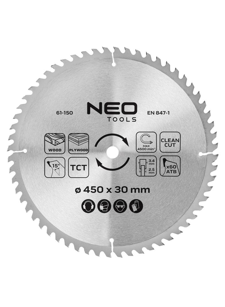 Tarcza do pilarki, widiowa, 450 x 30 mm, 60 zębów