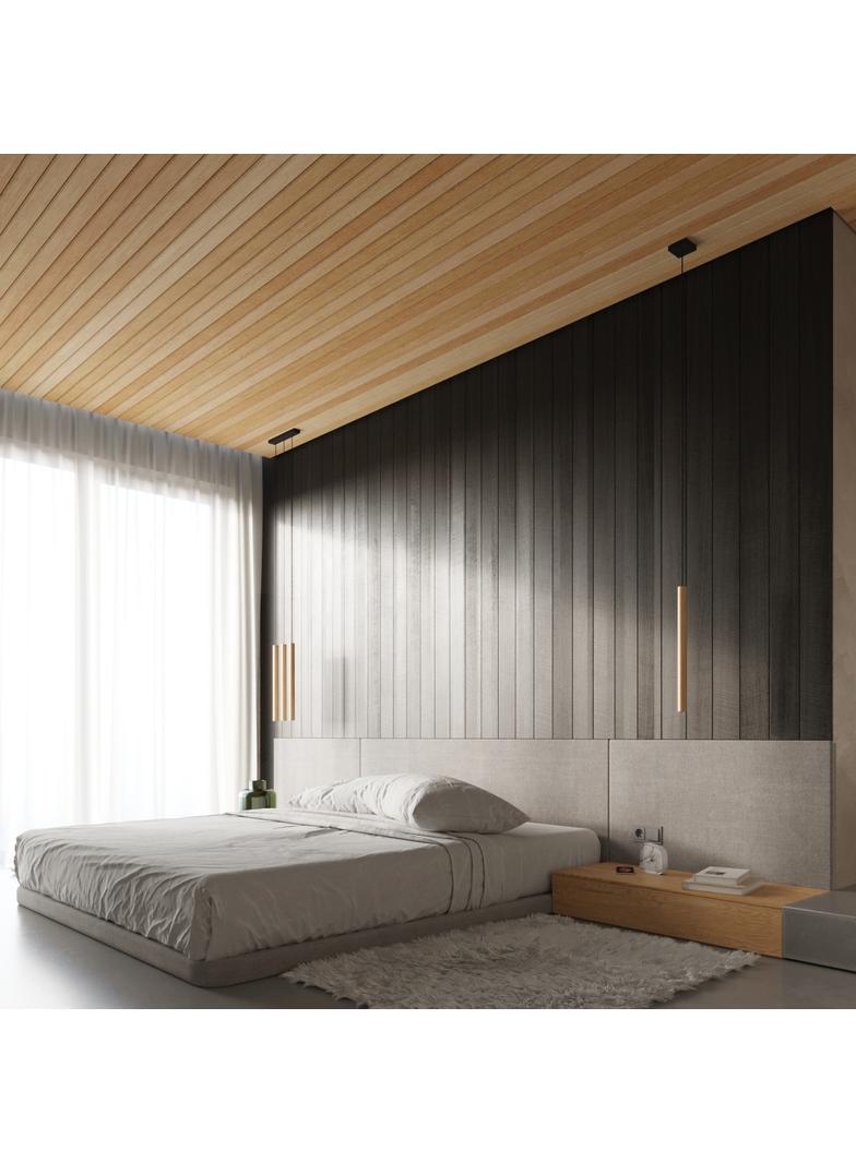 Sollux Lampa wisząca PASTELO 3L drewno SL.1267