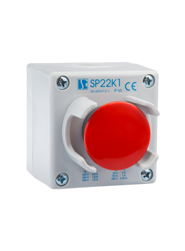 KASETA KOMPLETNA 1-OTWOROWA Z NAPĘDEM DC I OSŁONKĄ 1 PRZEPUST M20