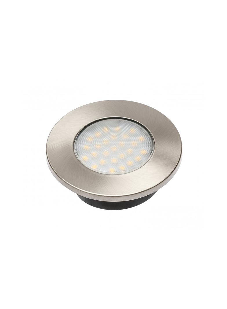 ZESTAW LEDOWY BARRI PLUS, 3X OPRAWA OKRĄGŁA WPUSZCZANA 27 LED 3528SMD, ZIMNY BIAŁY, 230V, 1.5W