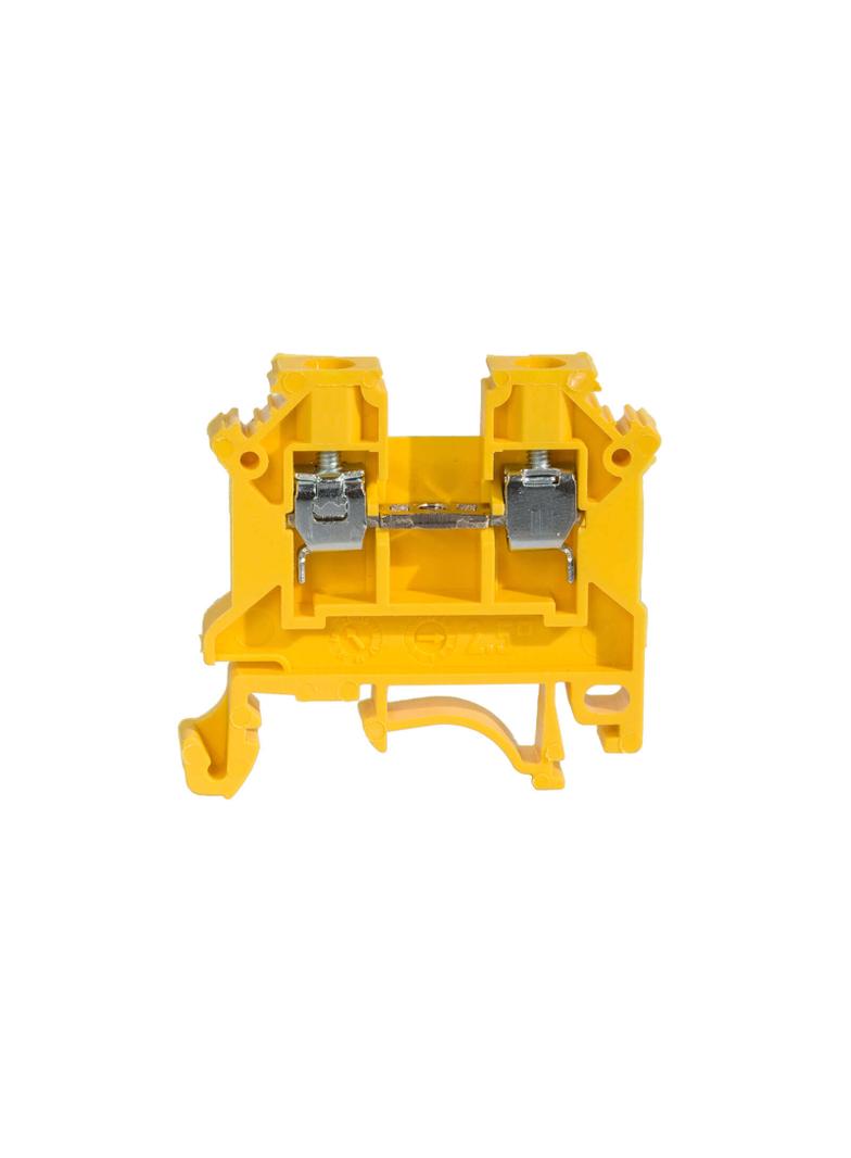 Złączka szynowa 2‑przewodowa 2,5mm2 żółta NOWA ZSG 1‑2.5Nz 11221314 SIMET