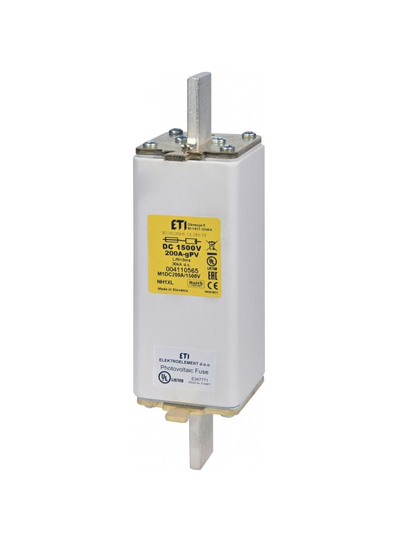 Wkładka topikowa M1XL DC 1500V M1XL gPV 63A 1500V DC 004110560 ETI