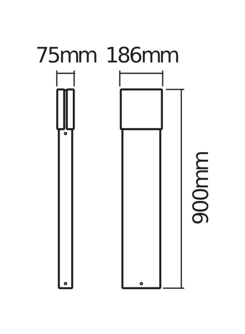 ENDURA STYLE ELLIPSE 90CM 13W DG LEDV Oprawa zewnętrzna
