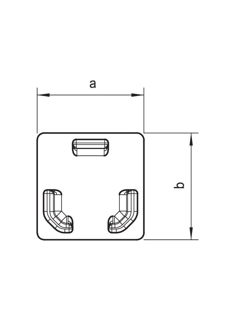 KOŃCÓWKA KAN.WDK 15X15 B.