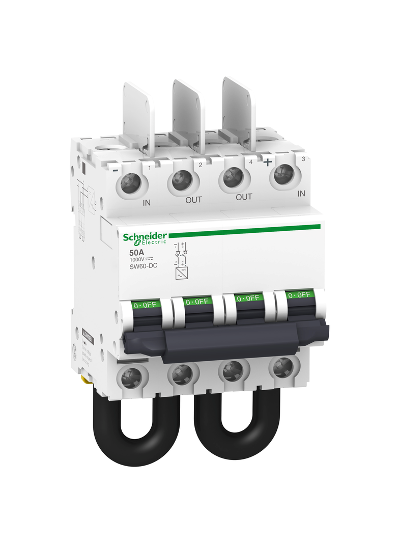 Rozłącznik DC Acti9 SW60-DC-50 50A 2-biegunowy 1000VDC