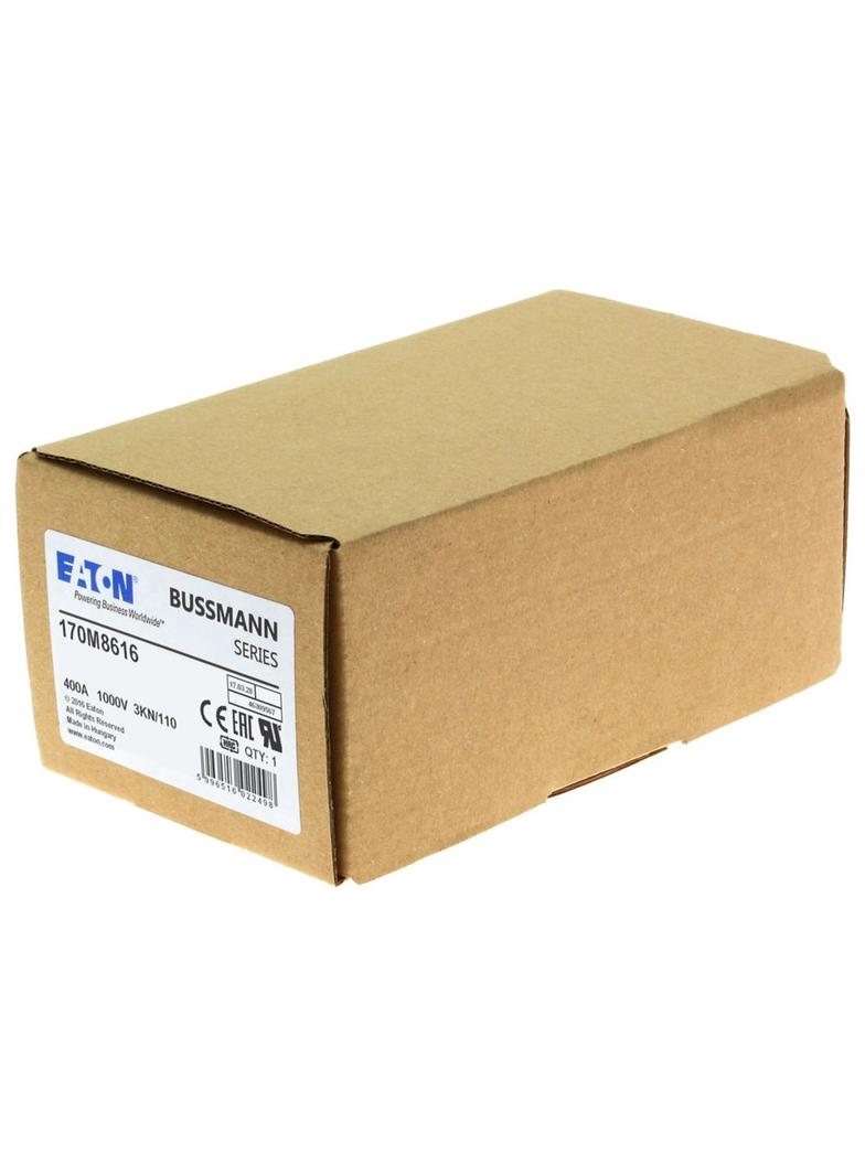 400A 1000V 3KN/110 aR INDICATOR FUSE Wkładka szybka 400A AC 1000V DIN 3 74x92x138 mm aR, 170M8616 EA