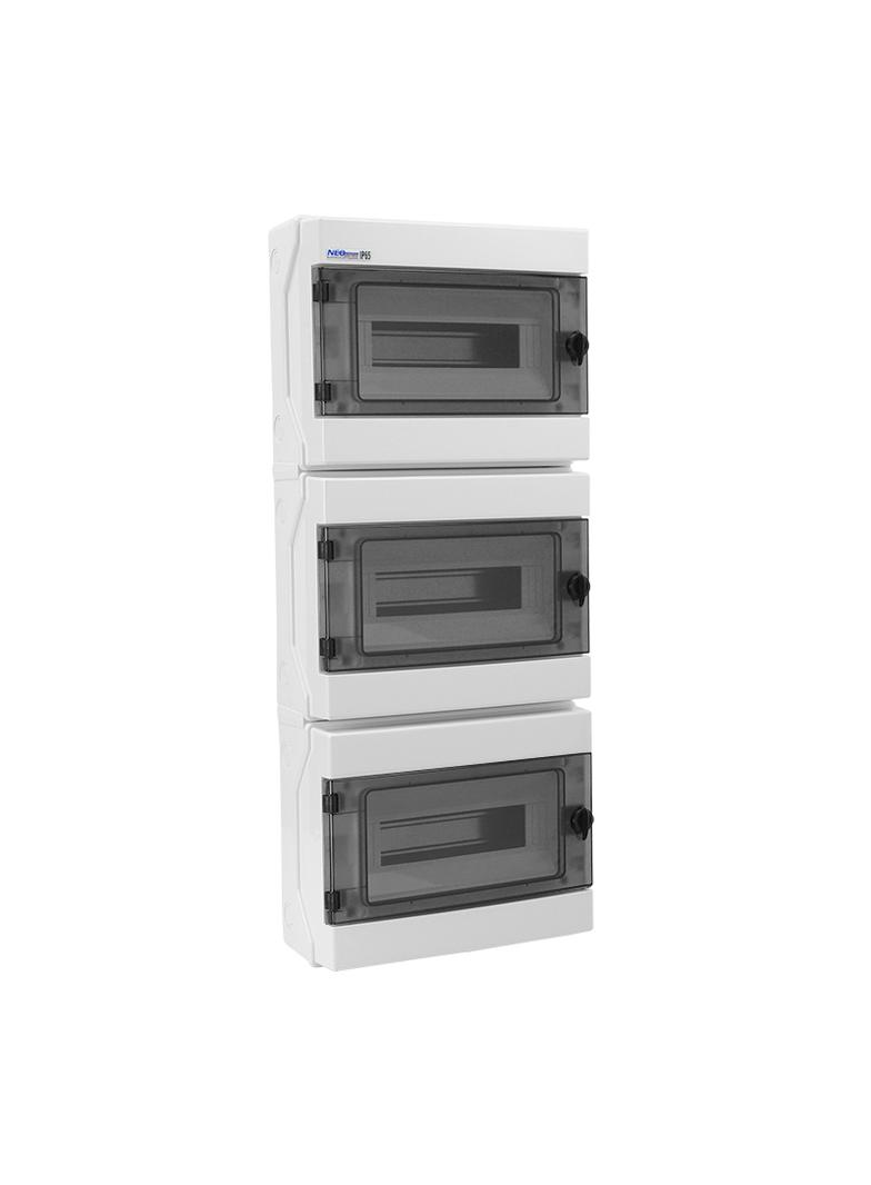 Rozdzielnica hermetyczna natynkowa 3x12 łączona IP65 500VAC/1000VDC RH-36/3 36.43 OPATÓWEK