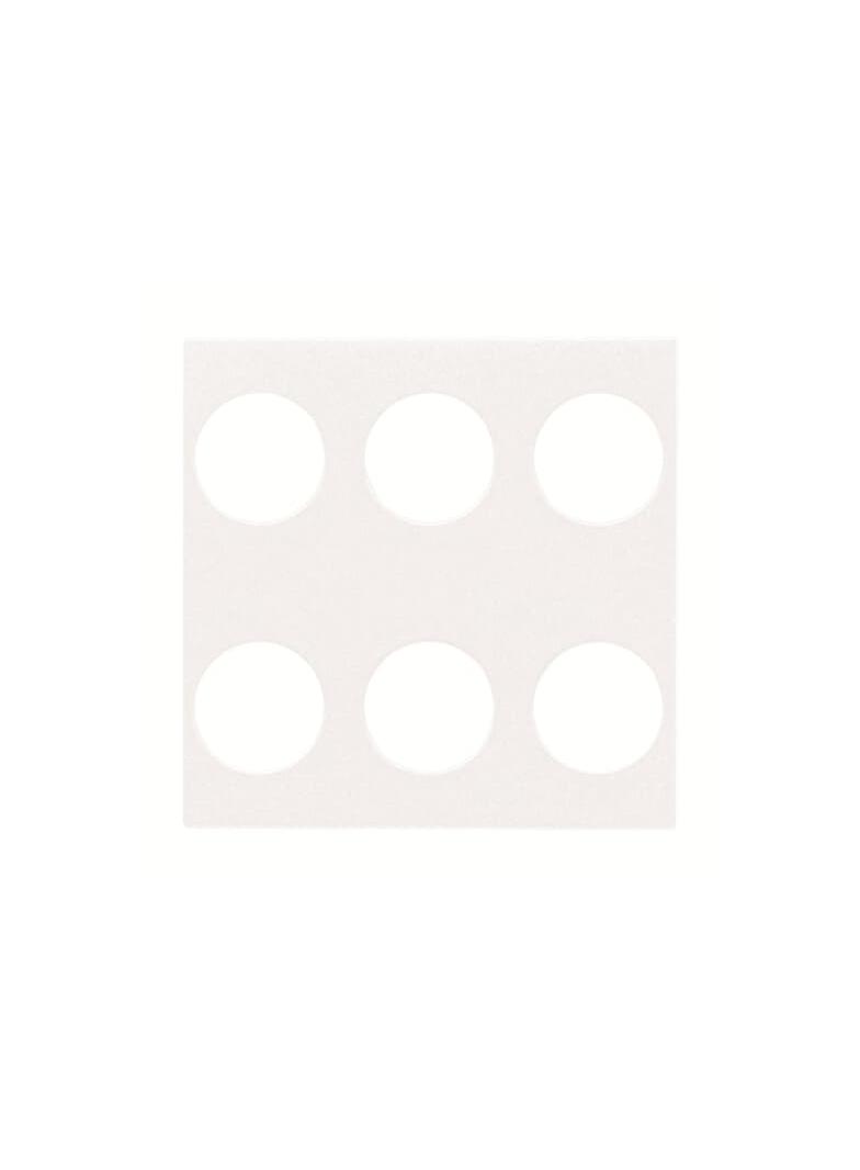 POKRYWA PRZYCISKU 3/6 KNX -KNX-BIAŁY