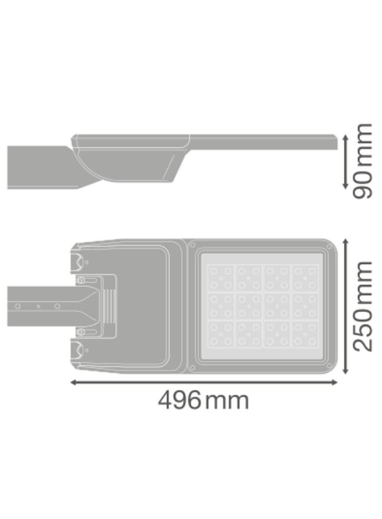Oprawa uliczna STREETLIGHT FLEX MEDIUM 80W 727 RV25ST ALW