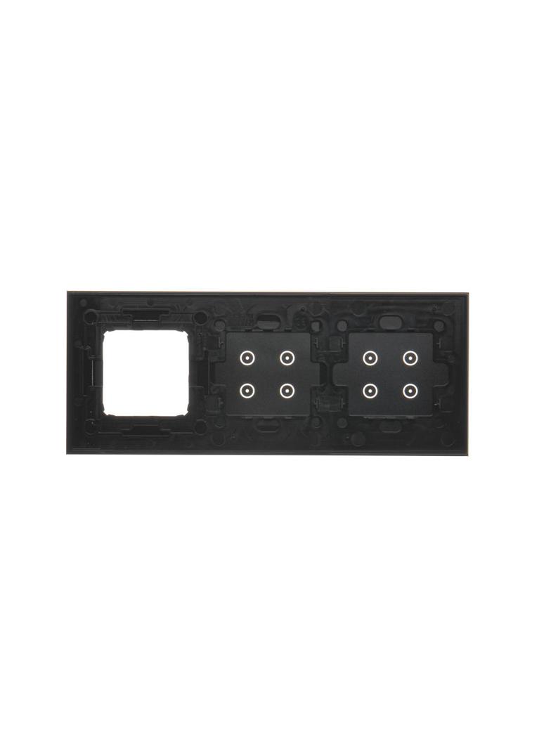 Simon 54 Touch Panel dotykowy S54 Touch 3 moduły 4 pola dotykowe + 4 pola dotykowe + 1 otwór na osprzęt S54 księżycowa lawa DSTR3440/74 KONTAKT