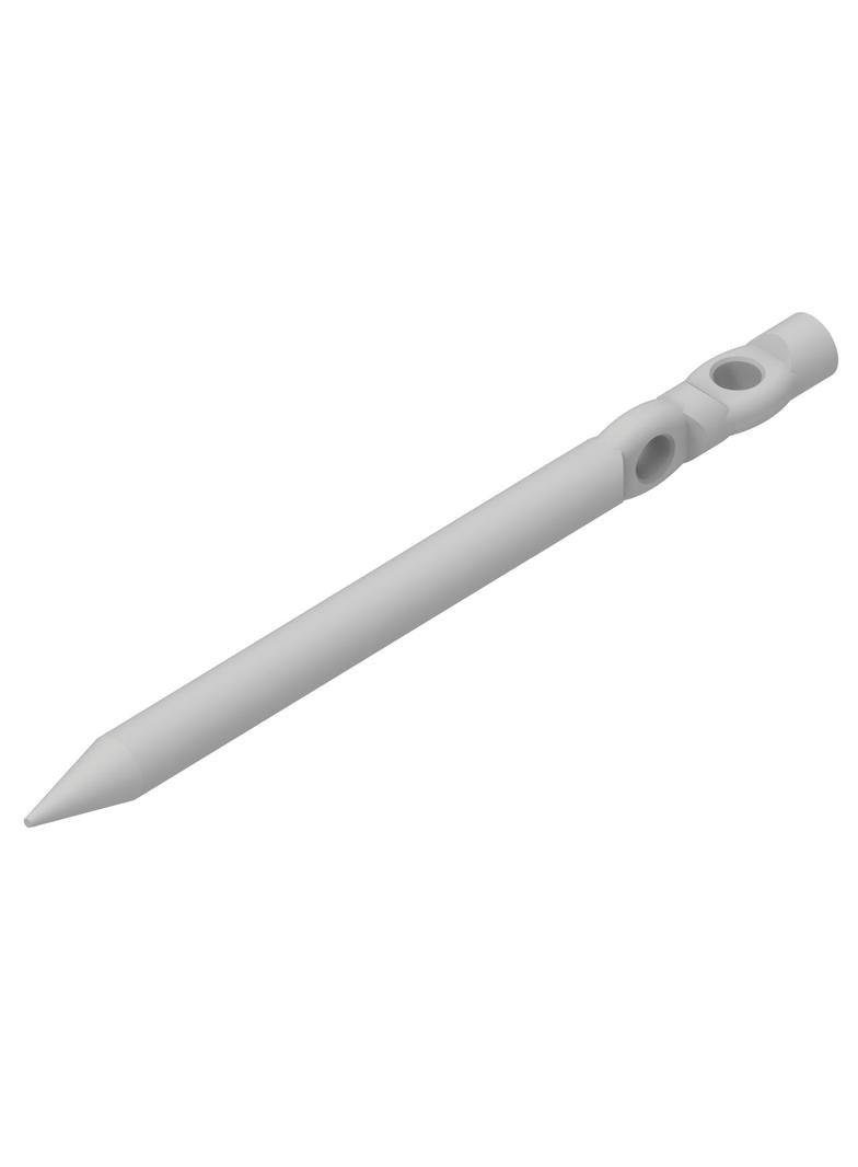 AN-31D/OG/30 Uchwyt do naciągów wbijany podwójny /OG/ 30cm