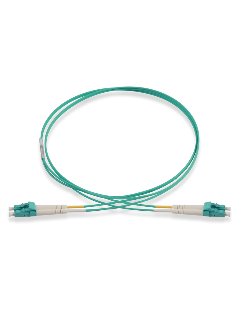 Patchcord światłowodowy, Actassi, OM3, LC-LC, dwustronny, LSZH, 3 m