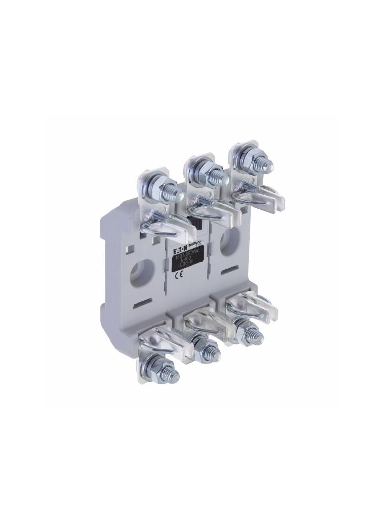 Triple Integral Base NH00 CE podstawa NH000/00 3P 160A mont. szyna DIN i śruby podwójny styk TD00-DI