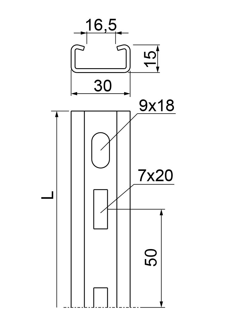 SDOP200 Szczebel 1,5 mm