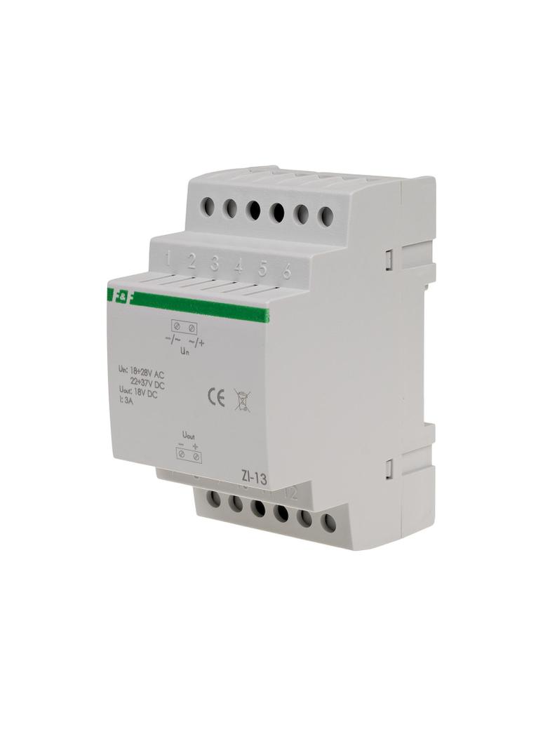 Stabilizator impulsowy 18V 18-28V AC / 22-37V DC 3A ZI-13 F&F