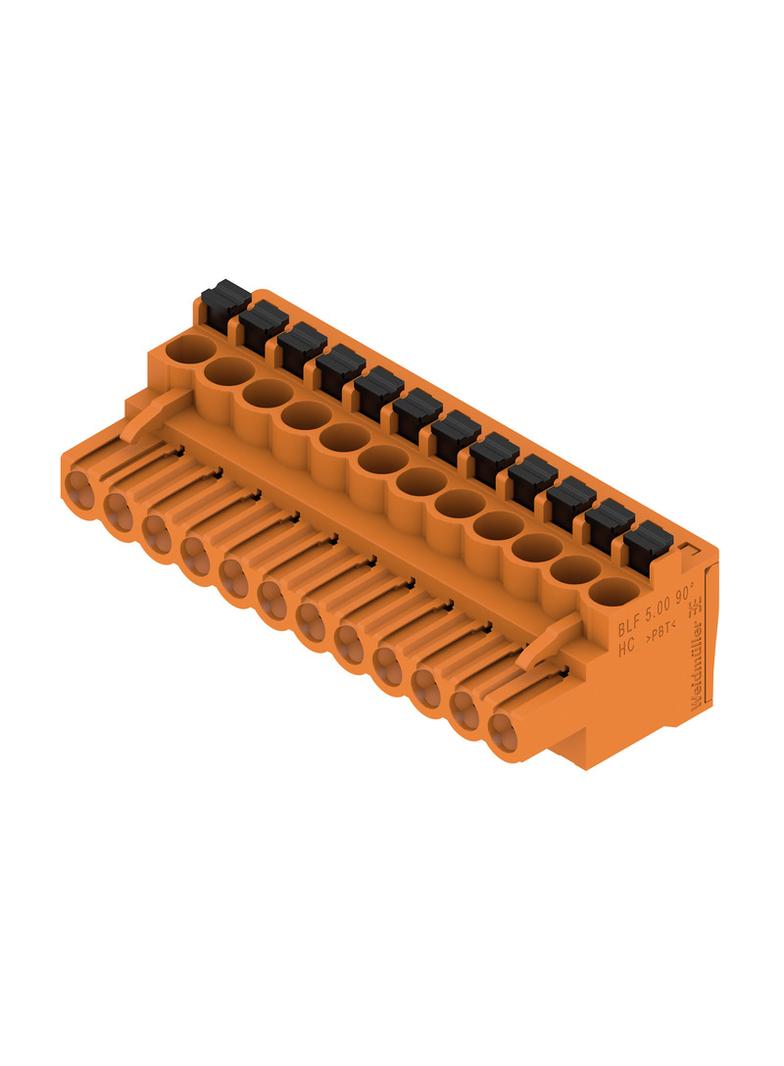 BLF 5.00HC/12/90 SN OR BX Wtyk PCB (złącze wiązki), 5.00 mm, Liczba biegunów: 12, PUSH IN, Złącze sprężynowe /30szt./ 1980270000 WEIDMÜLLER
