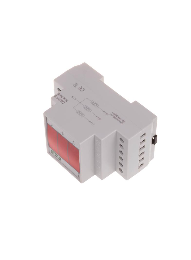 Cyfrowy wskaźnik napięcia trójfazowy DMV-3 true RMS DMV-3RMS F&F