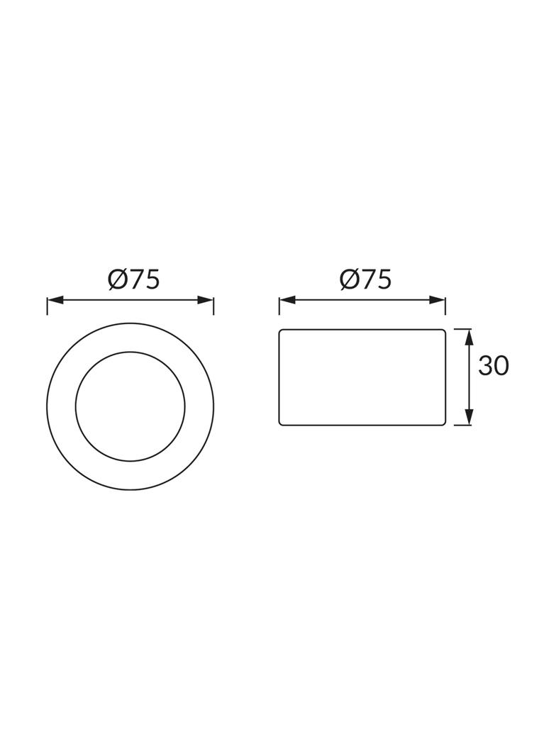 ALFI LED C 3,5W SILVER 4000K
