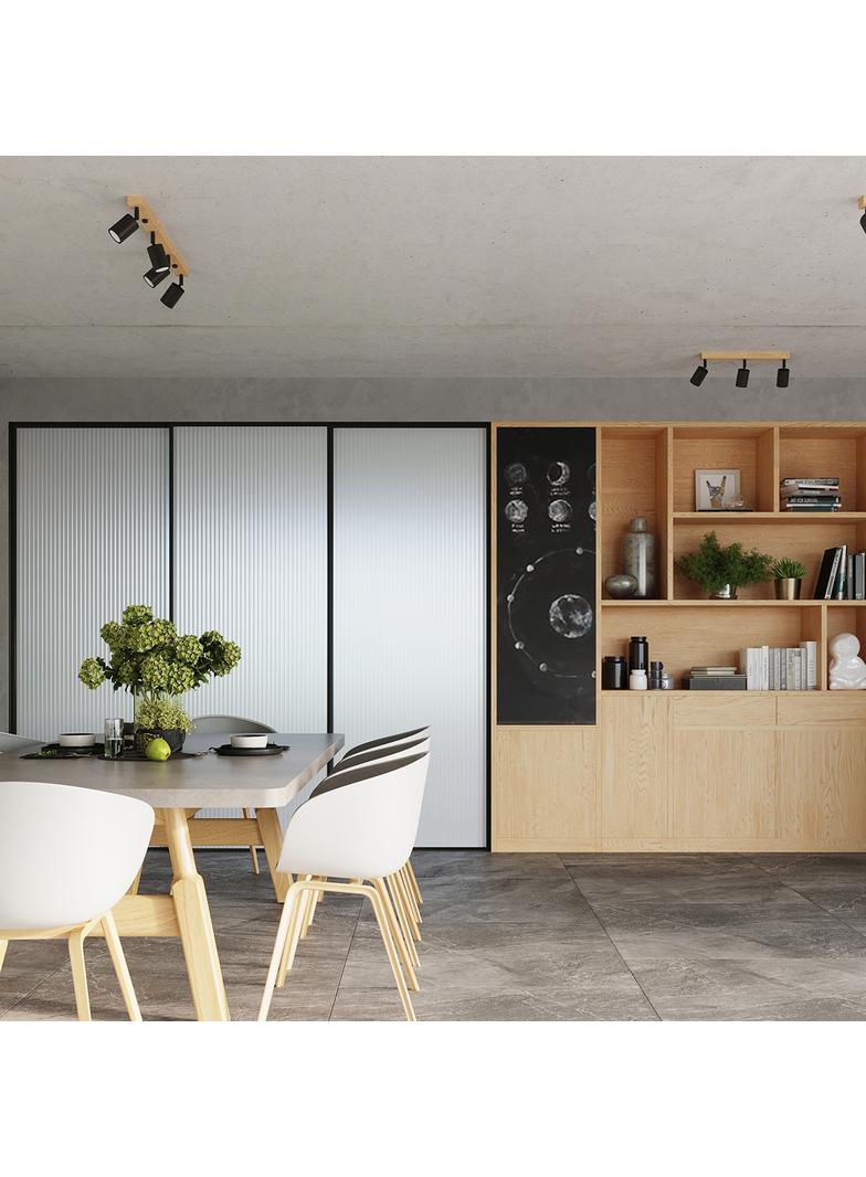 Sollux Plafon VERDO 3P czarny SL.1292