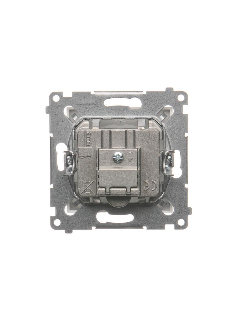 Simon 54 Gniazdo R-TV-DATA biały