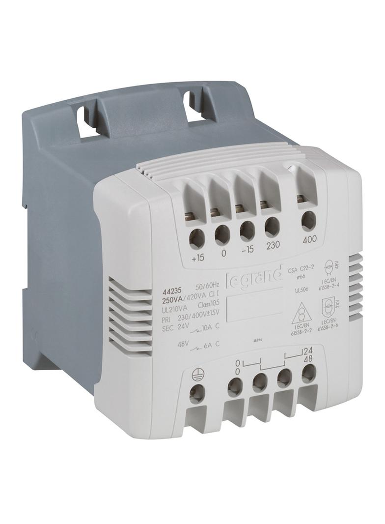 Transformator 230/400-12/24 V 63 Va 044222 LEGRAND