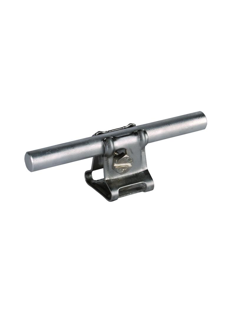 Wspornik do drutu 6-10 mm, wys. 22 mm, stal nierdzewna NIRO