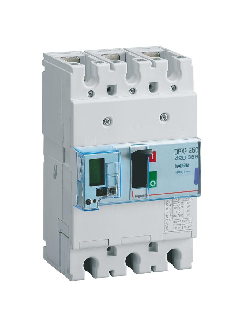 Wyłącznik DPX3 250 El Sg 3P 250A 50Ka 420549 LEGRAND