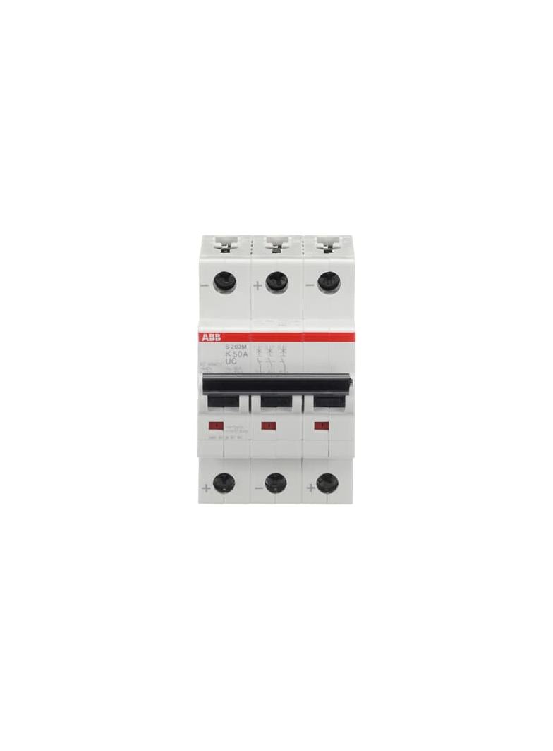 S203M-K50UC Wyłącznik nadprądowy 10kA AC/DC 3P K50A 2CDS273061R0577 ABB