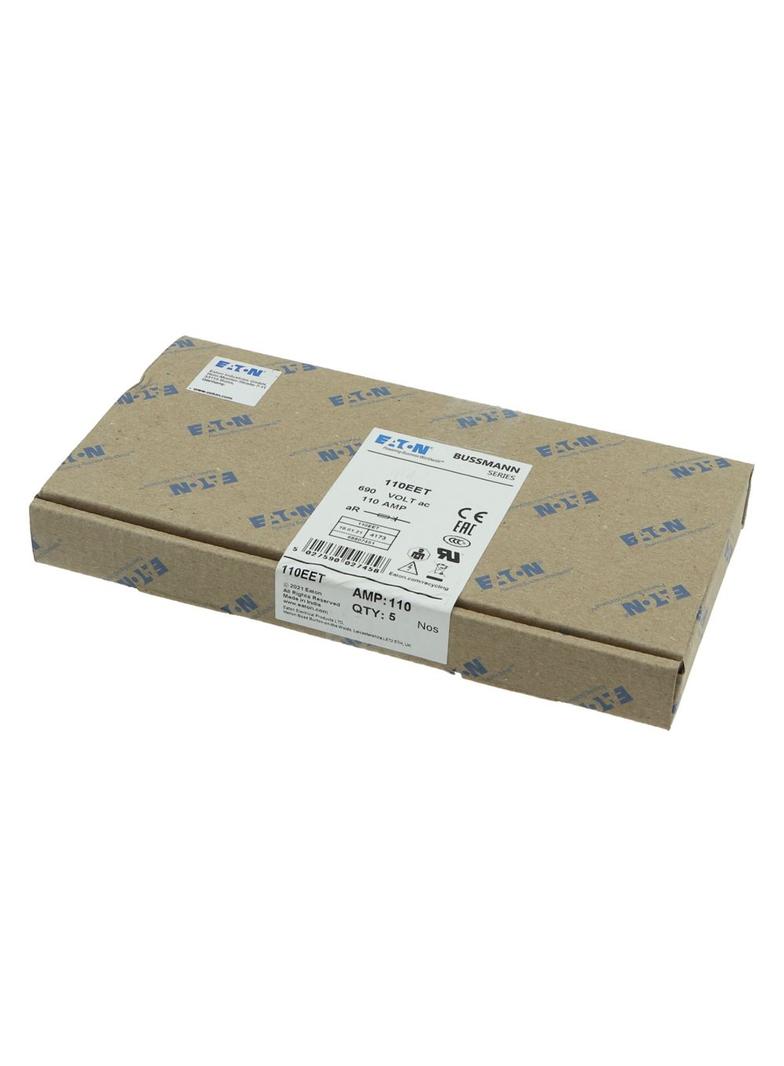 110A 690V IEC AC TWIN FUSE Wkładka szybka 110A AC 690V DC 500V BS88 37x94 mm aR BS 110EET EATON